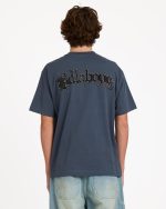 Arch Up Short Sleeve Knit T-Shirt - Charcoal - Image 2