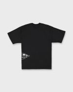 Chrome Diamond Short Sleeve Knit T-Shirt - Black - Image 9