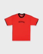 Immortal Tipper Short Sleeve Knit T-Shirt - Deep Red - Image 7