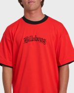 Immortal Tipper Short Sleeve Knit T-Shirt - Deep Red - Image 6