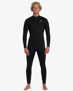 3/2mm Foil GBS Chest Zip Wetsuit - Black