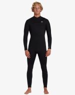 4/3mm Foil GBS Chest Zip Wetsuit - Black